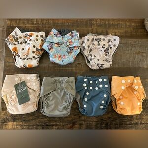 Cloth diaper lot.